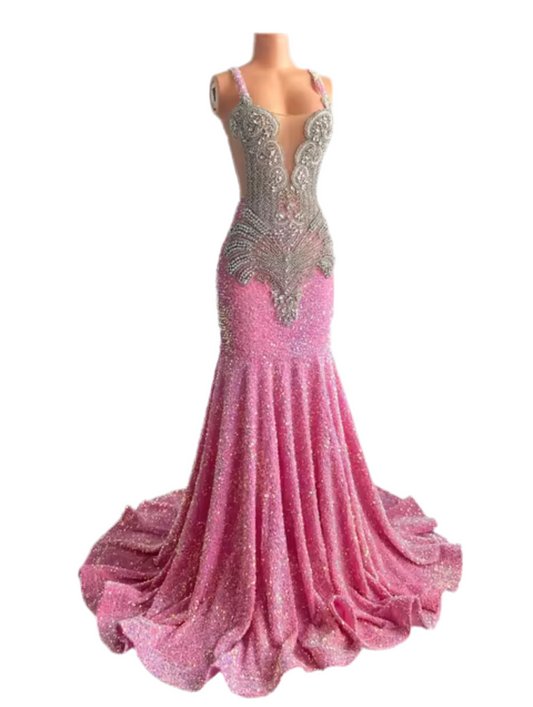 Dona Sequence Mermaid Dress